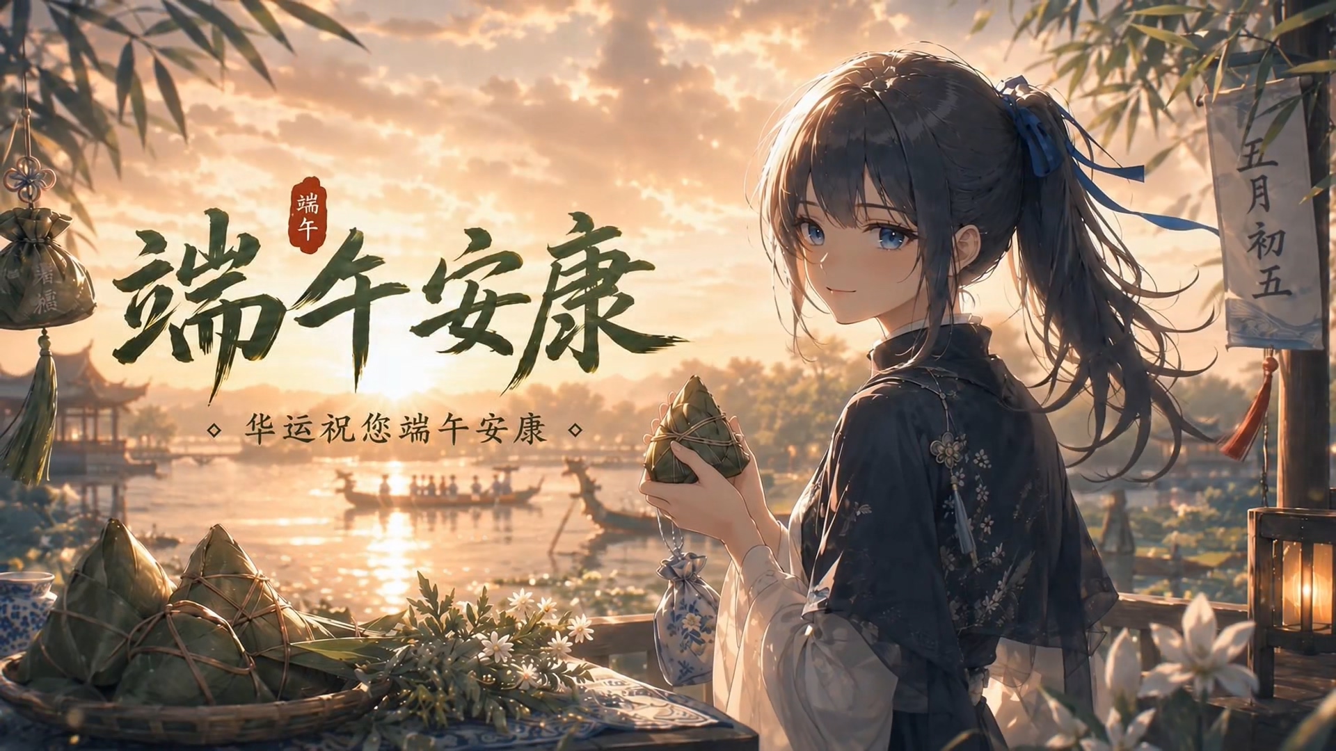 华运机械祝大家端午安康